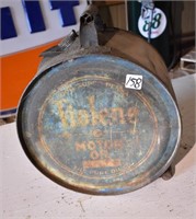 Tiolene Motor Oil, Round Can
