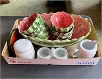 Watermelon Berry Serving Set, Bowls + Misc