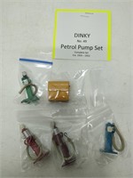 dinky no. 49 petrol pump set complete set