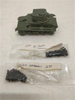 dinky military tank & chains by meccano
