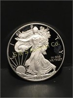 2020 W. silver eagle proof  1 oz. .999