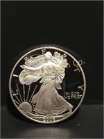 2006 W. silver eagle proof  1 oz. .999