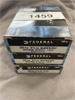 FEDERAL 20 GA, 2-3/4" , 5 RDS, MONEY X 3