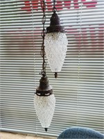 Double Hanging Lights Vintage