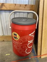 Large plastic cola can