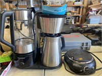 Brewing station and hot pad