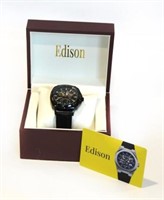 Men's Edison Automatic Classic Wrist Watch