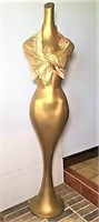 Gold Female Mannequin Form