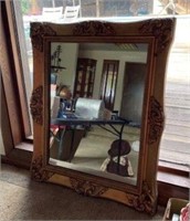 Gold Framed Decorative Mirror - NICE!