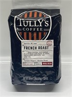 510g TULLY'S COFFEE FRENCH ROAST WHOLE BEAN COFFEE