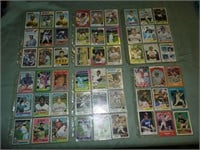 6 Sleeves 50's - 90's Baseball Cards