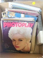 lot of vintage magazines , 1940s , 50s , 60s