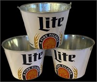 Miller Lite Buckets