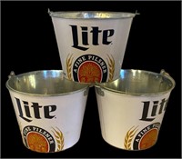 Miller Lite Buckets