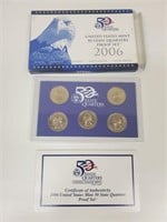 USA 2006 Mint State Quarter Proof Set