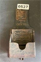 Frisco Railroad Metal Match Safe, Playing Cards