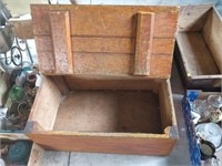wooden chest 34x22x16