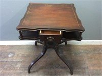 VINTAGE 1 DRAWER END TABLE