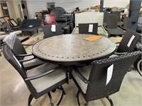 Makers Mark 7pc Balcony Dining set - Scratches