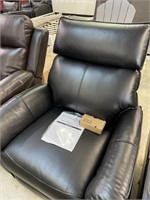 Ethan  Power Recliner in Black  in color