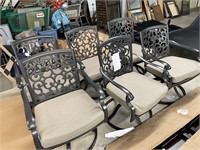 6 Outdoor Patio Chairs