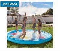 Inflatable splash pad 10 ft - used