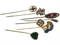 7 Antique Stick Pins