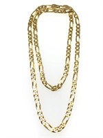 14K Figaro Chain 18" L 12.5g TW