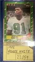 1986 REGGIE WHITE CARD