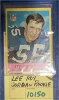 1967 LEE ROY JORDAN ROOKIE CARD