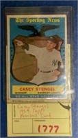 1954 TOPPS CASEY STENGEL CARD