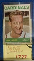 1964 TOPPS BOB UECKER CARD