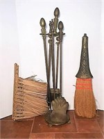 Brass & Metal Fireplace Tools