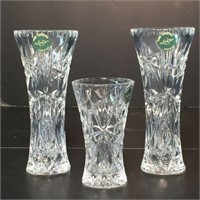 Lenox Crystal Vases