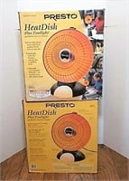 Two Presto Heat Dish Heaters