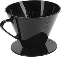 westmark Coffee Filter Cone Four, A, Black