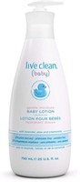 Live Clean Baby Gentle Moisture Baby Lotion,