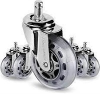 Mastery Mart 5 Pack Replacement Casters for Office