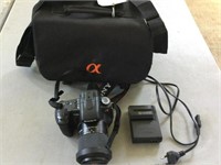 SONY 300 10.2 MEGA PIXELS CAMERA  AND CASE