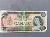 CANADIAN $20.00 BILL