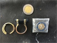 ASSORTED JEWELRY & COIN