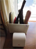 Corian Divided Holder & Fuller Brush Lot