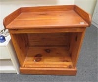 Knotty Pine Side Table