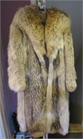 Full Length Coyote/Wolf Fur Coat
