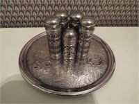 Silverplate Salt & Pepper Shakers