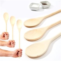 Pro Grade, Super Comfy Wooden Spoon, 3 Pc Set.