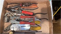 Assorted Pliers and Wire Cutters