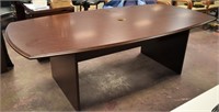 10' DARK MAHOGANY CON. TABLE