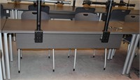 HERMAN MILLER 24" X 72" TRAIN TABLE