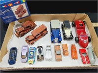 Flat Of Mixed Brand Toy Cars Some Vintage